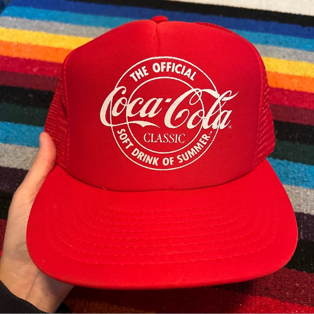 Vintage Sportsman Coca Cola SnapBack Trucker Hat